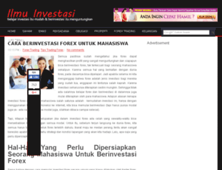 ilmu-investasi.com screenshot