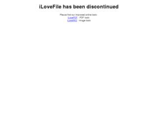 ilovefile.com screenshot