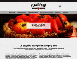 ilovefood.es screenshot