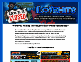 ilovehits.com screenshot