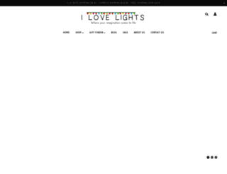 ilovelights.com.au screenshot
