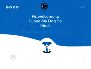 ilovemydogsomuch.com screenshot