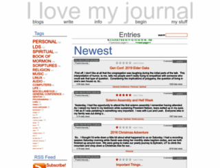 ilovemyjournal.com screenshot