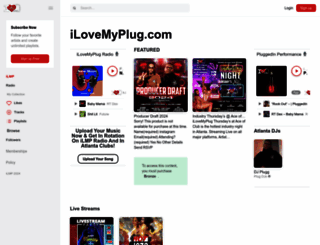 ilovemyplug.com screenshot
