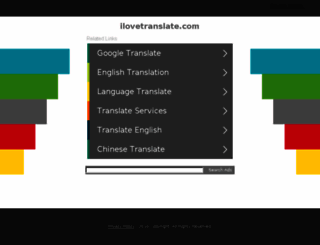 ilovetranslate.com screenshot