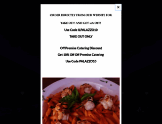 ilpalazzocatering.com screenshot