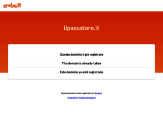 ilpassatore.it screenshot
