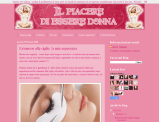 ilpiacerediesseredonna.blogspot.it screenshot