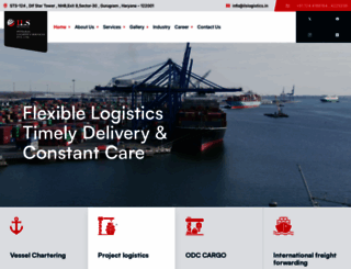 ilslogistics.in screenshot