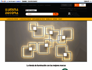 iluminadecora.com screenshot