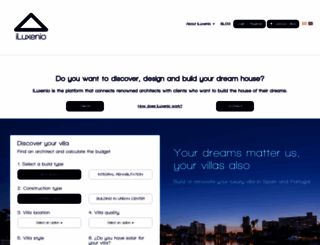 iluxenio.com screenshot