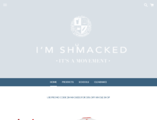 im-shmacked-shop.myshopify.com screenshot