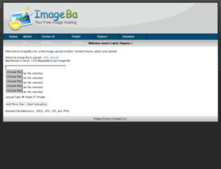 imageba.com screenshot