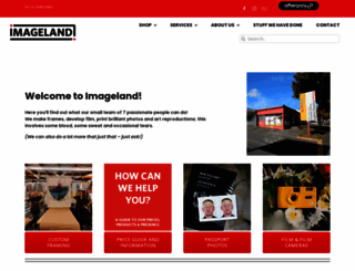 imageland.co.nz screenshot