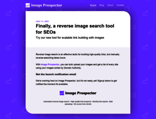 imageprospector.com screenshot