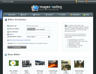 images-hosting.de screenshot