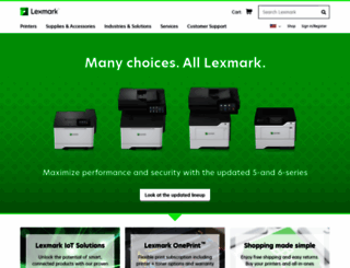 images.lexmark.com screenshot