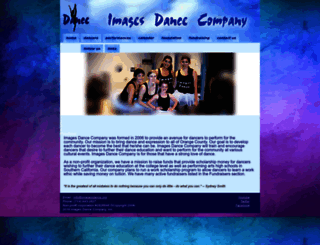imagesdancecompany.com screenshot