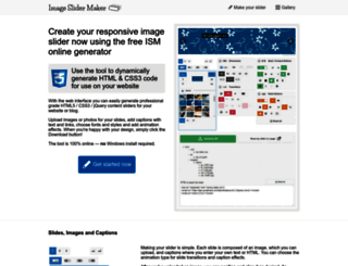imageslidermaker.com screenshot