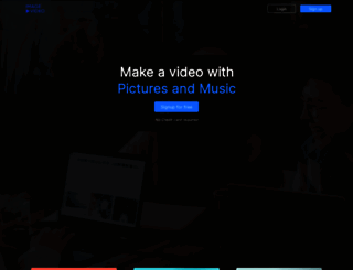 imagetovideo.com screenshot