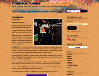 imaginacioicontes.wordpress.com screenshot