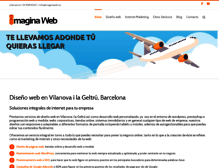 imaginaweb.es screenshot