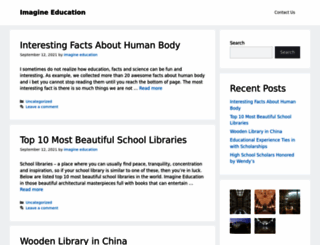 imagine-education.com screenshot
