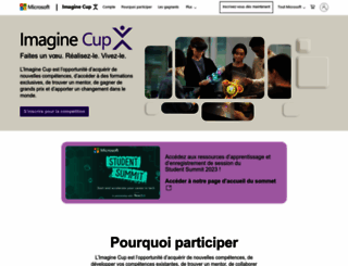 imaginecup.fr screenshot