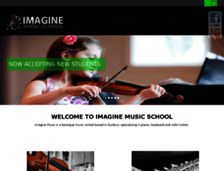 imaginemusic.com.au screenshot