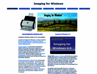 imaging-for-windows.com screenshot