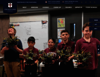 imagodeischool.com screenshot