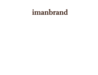 imanbrand.com screenshot