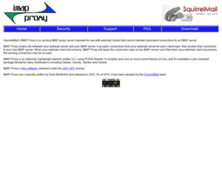 imapproxy.org screenshot