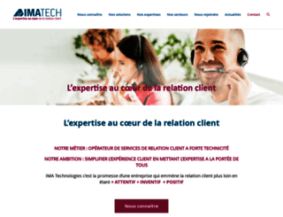 imatechnologies.fr screenshot