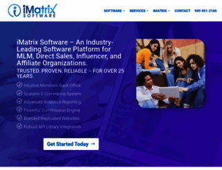 imatrixsoftware.com screenshot