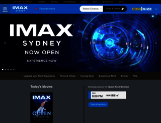 imax.com.au screenshot
