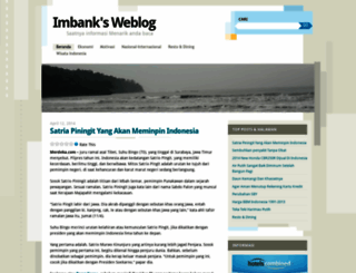 imbanks.wordpress.com screenshot