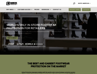 imbox-shoecare.com screenshot