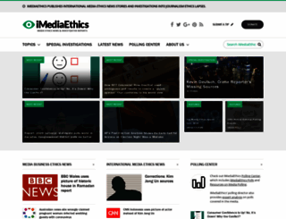 imediaethics.org screenshot