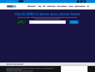 imei24.com screenshot