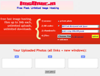 imgbabe.in screenshot