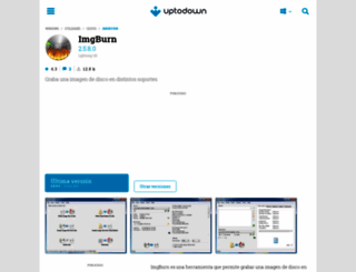 imgburn.uptodown.com screenshot