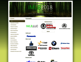 imlb2018.org screenshot