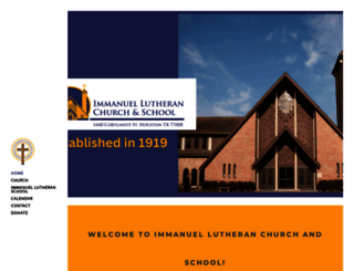 immanuelhouston.com screenshot