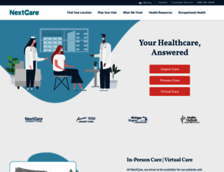 immediatemedcare.com screenshot
