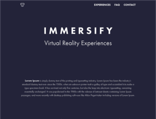 immersify.co.uk screenshot
