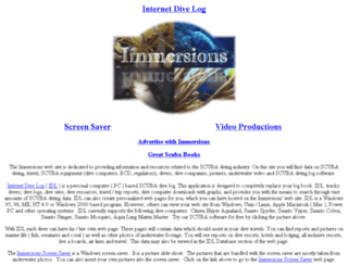 immersions.com screenshot
