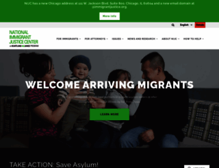 immigrantjustice.org screenshot