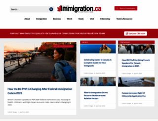 immigration.ca screenshot