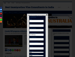 immigration.net.in screenshot